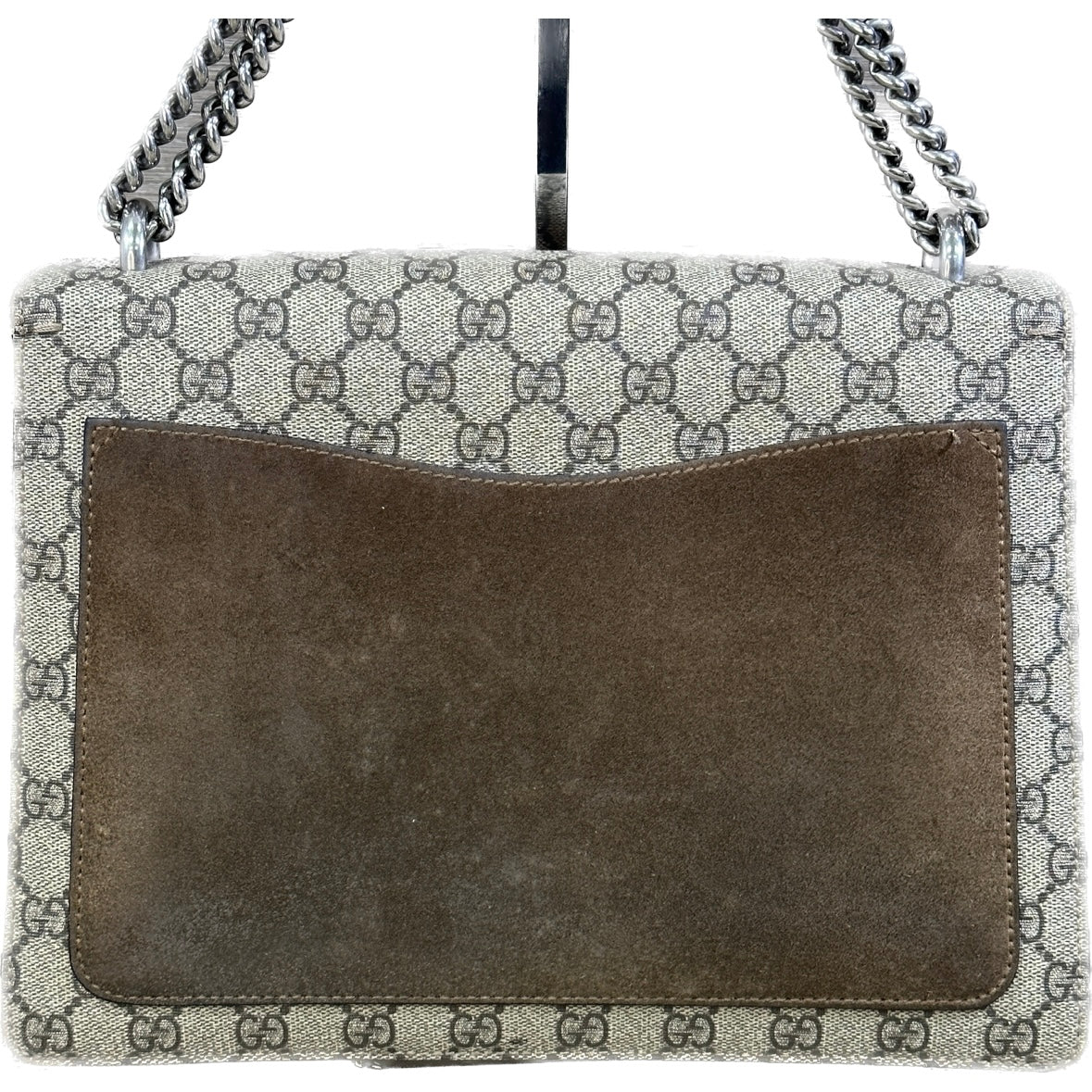 Gucci Monogram Chain Leather Shoulder Bag
