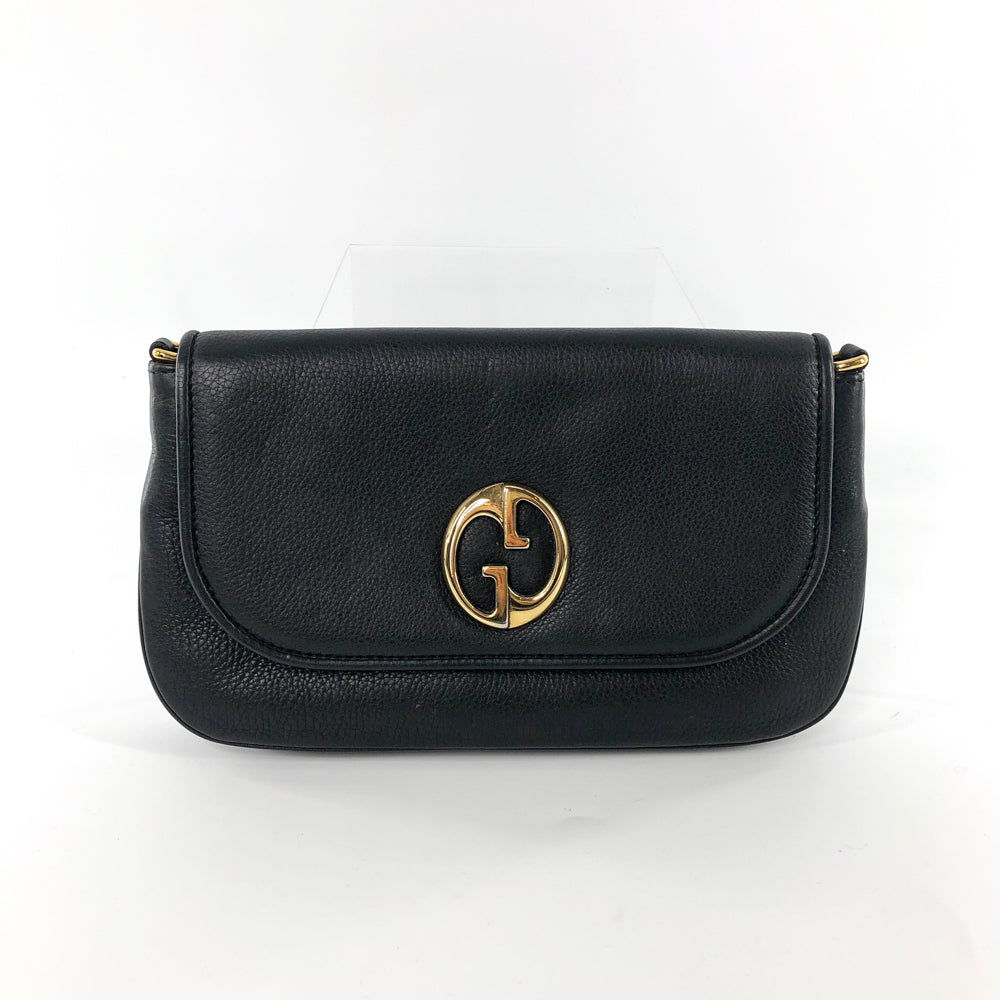 Gucci Chain Leather Shoulder Bag