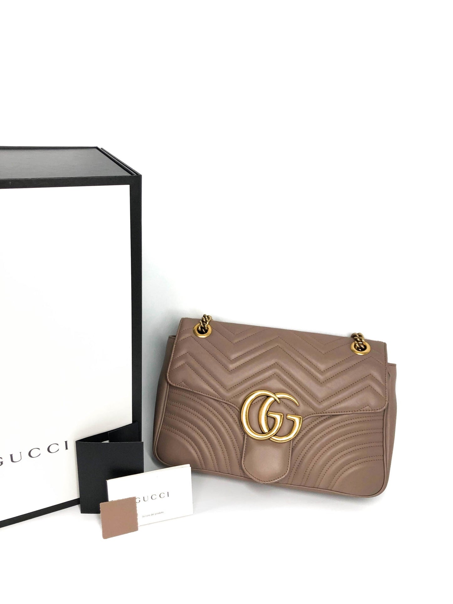 Gucci Lou Leather Shoulder Bag
