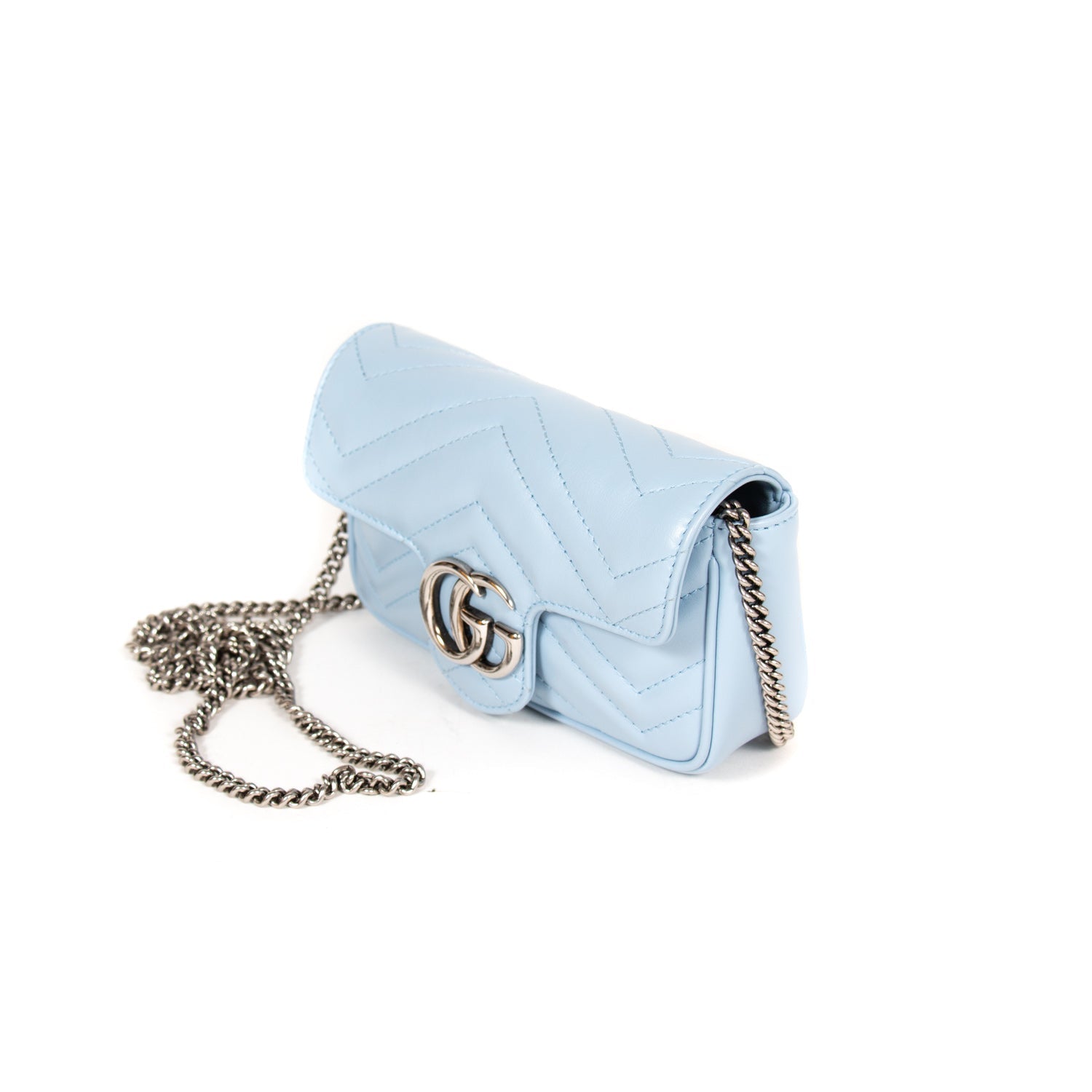 Gucci GG Marmont Leather Chain Shoulder Bag Style 15