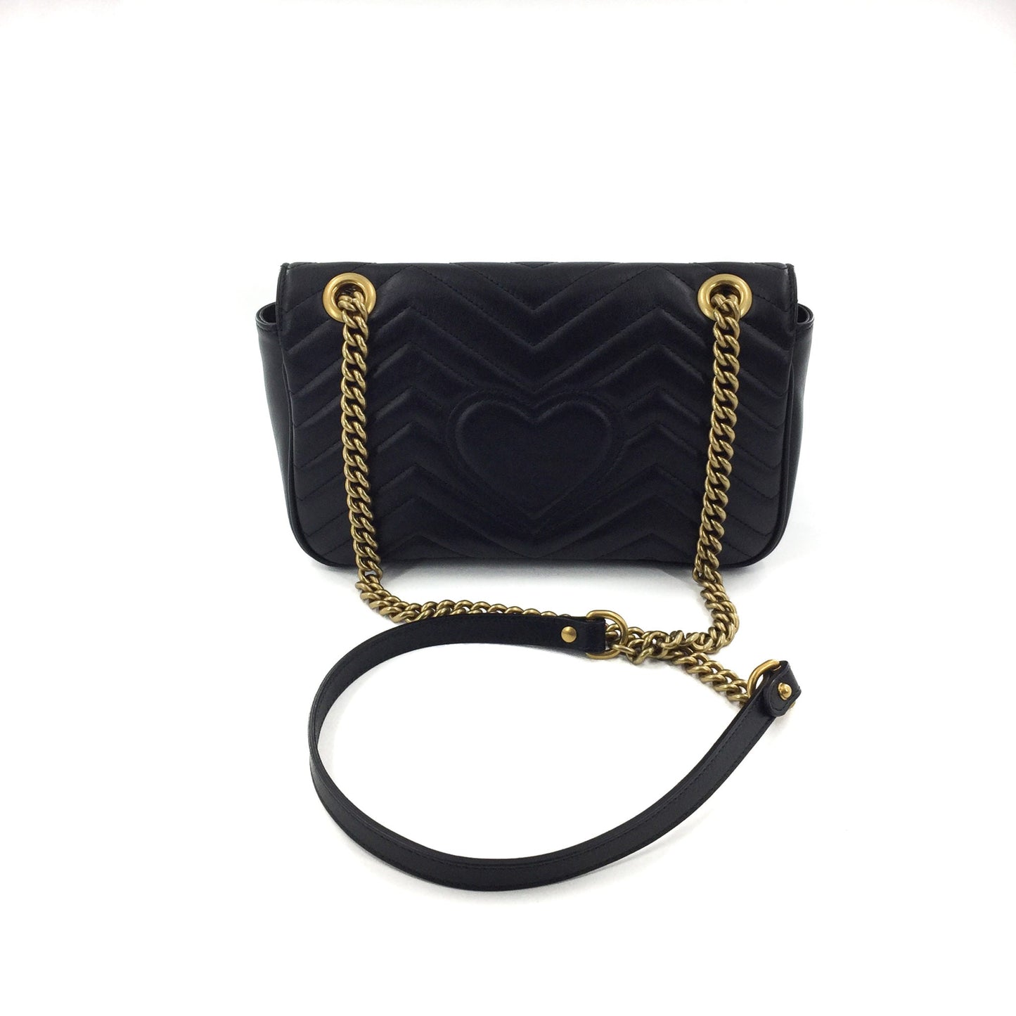 Gucci Chain Leather Shoulder Bag