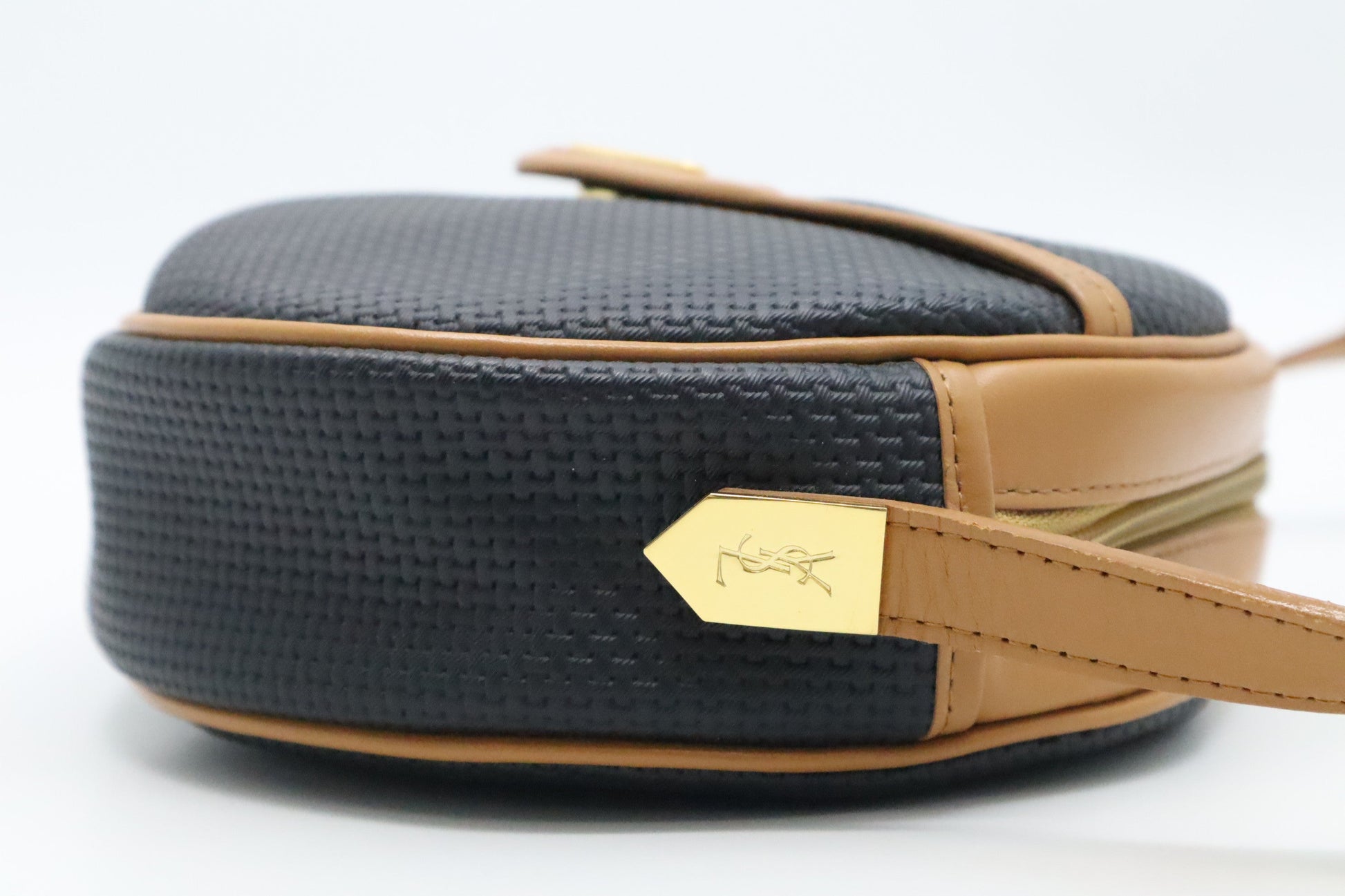 YSL Saint Laurent Shoulder Bag in Black Canvas