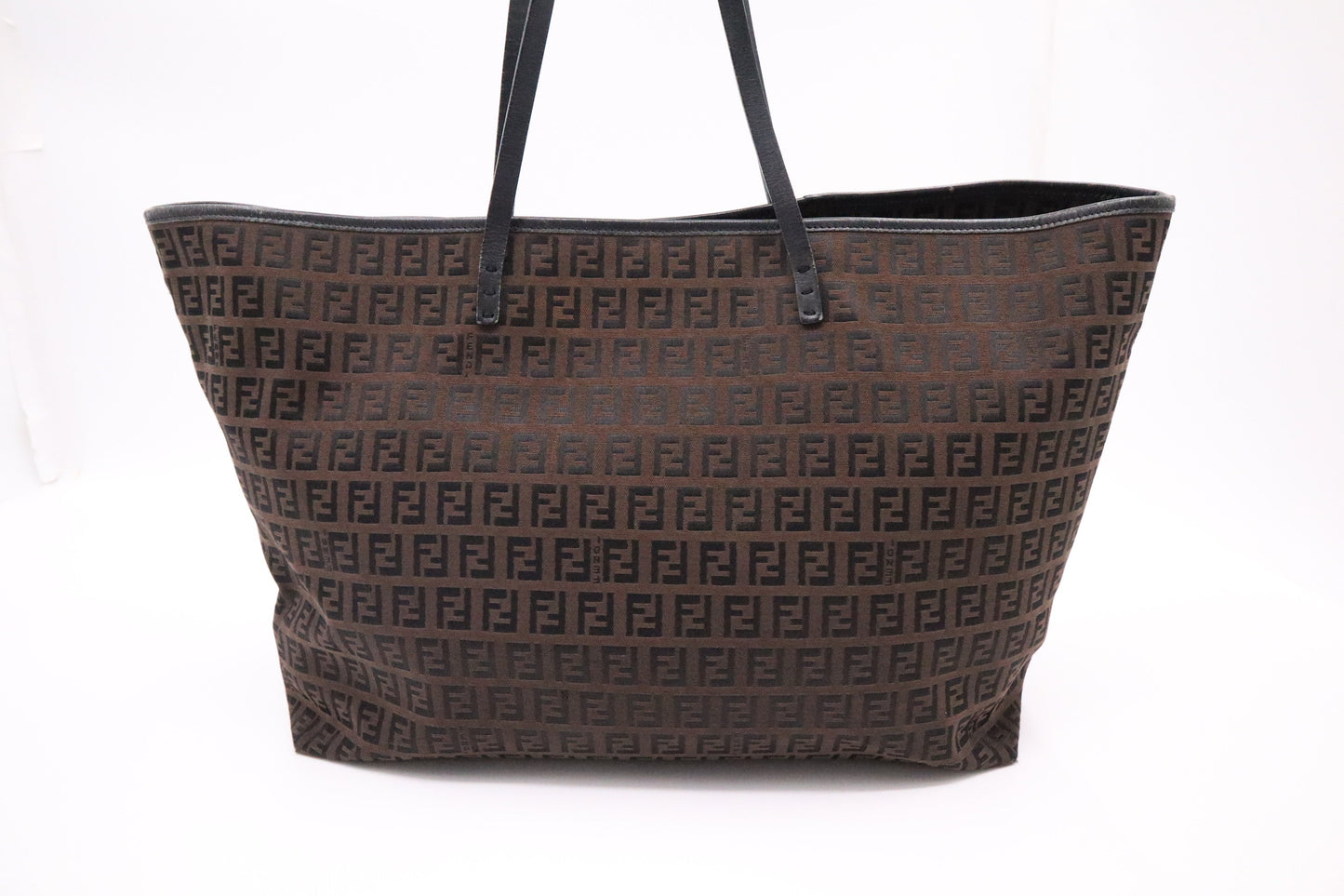 Fendi Tote Bag in Brown Zucca Canvas