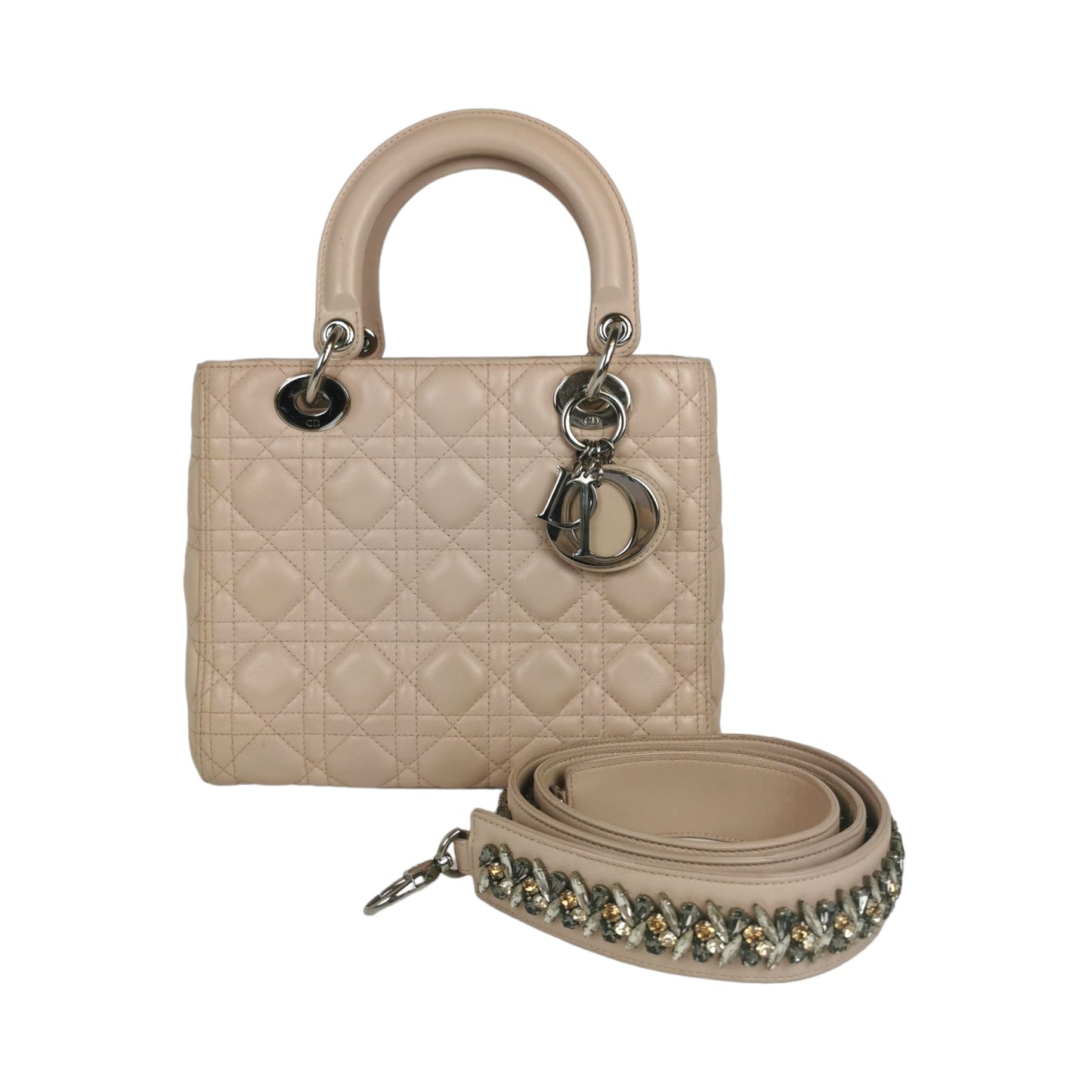 Dior Lady Dior Quilted Leather Shoulder Bag