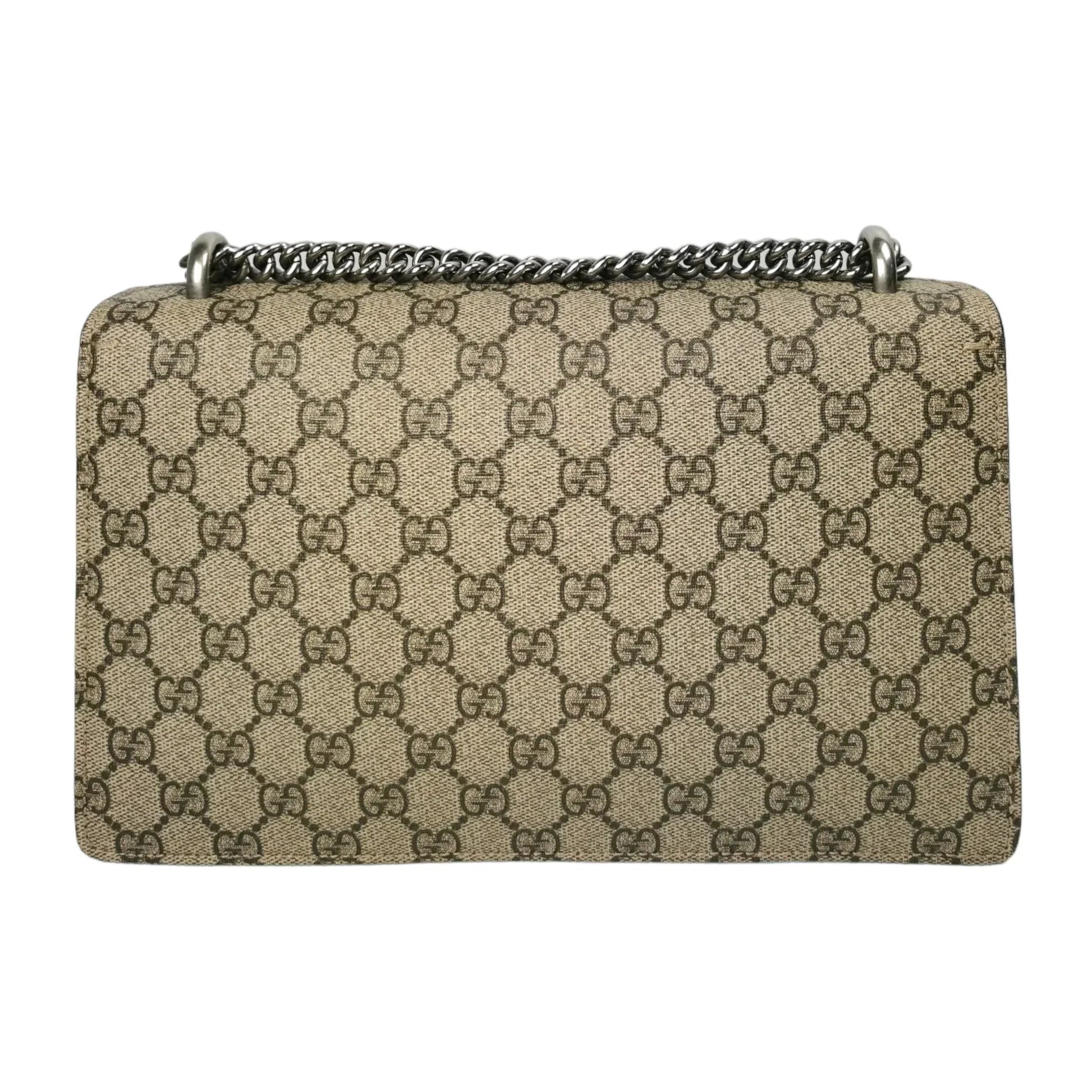Gucci Dionysus Red Canvas Chain Shoulder Bag Style 1