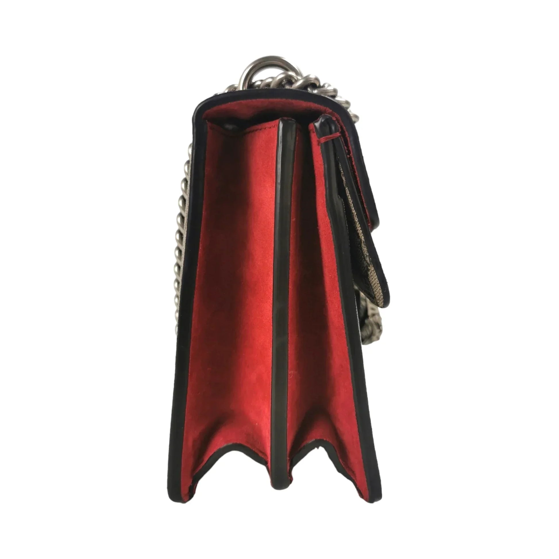 Gucci Dionysus Red Canvas Chain Shoulder Bag Style 2