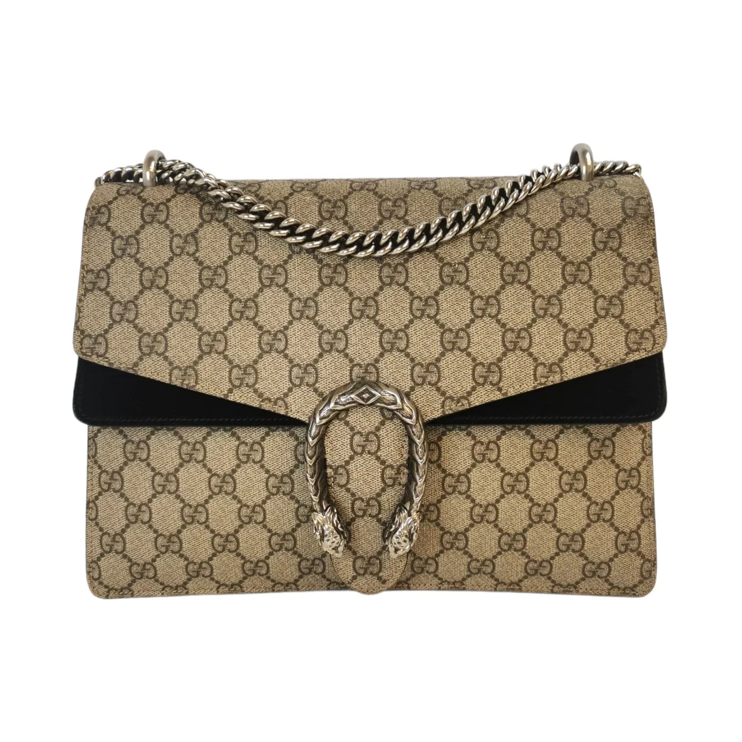 Gucci Dionysus Black Canvas Chain Shoulder Bag Style 2