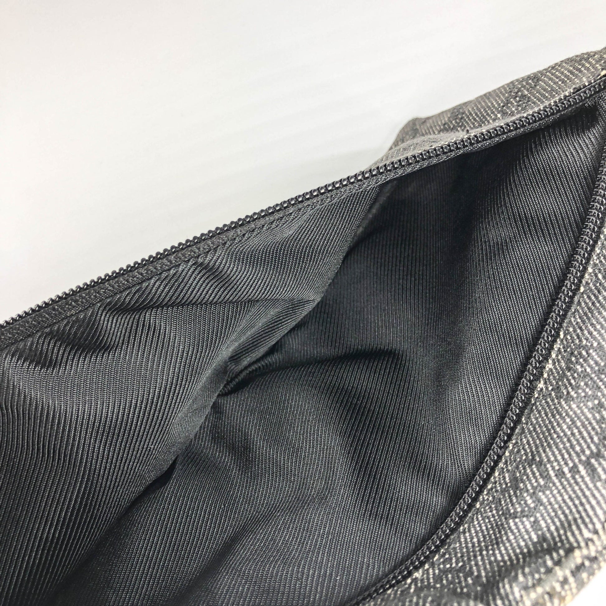 Gucci Monogram Leather Canvas Shoulder Bag