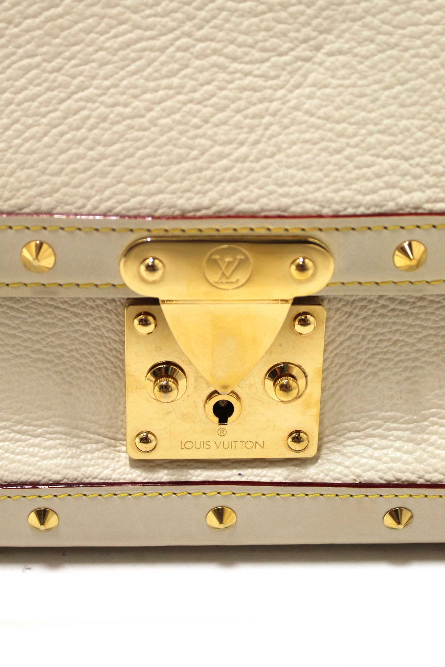 Louis Vuitton White Suhali Le Talentueux Shoulder Bag