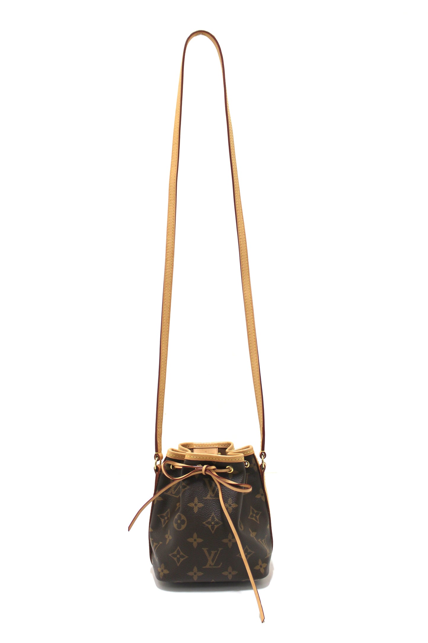 Louis Vuitton Classic Monogram Nano Noe Messenger Bag