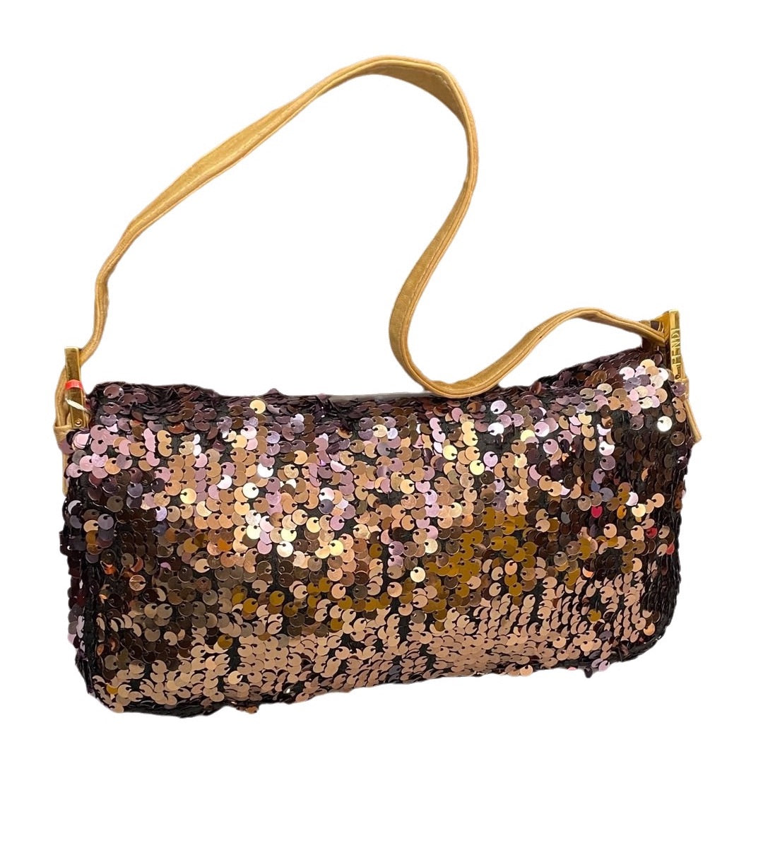 Fendi Baguette Purple Illussion Circular Sequins
