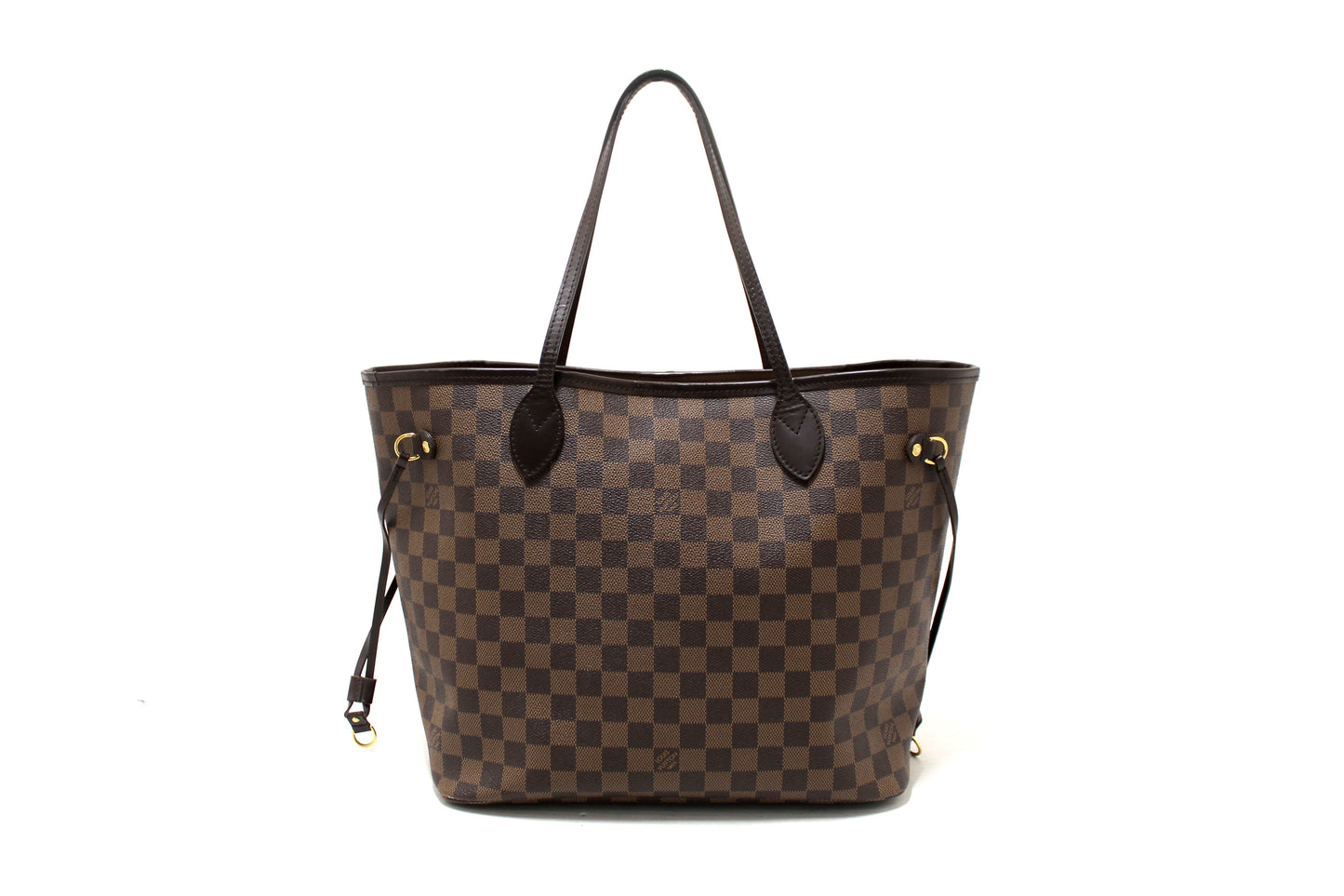 Louis Vuitton Damier Ebene Neverfull MM Shoulder Bag