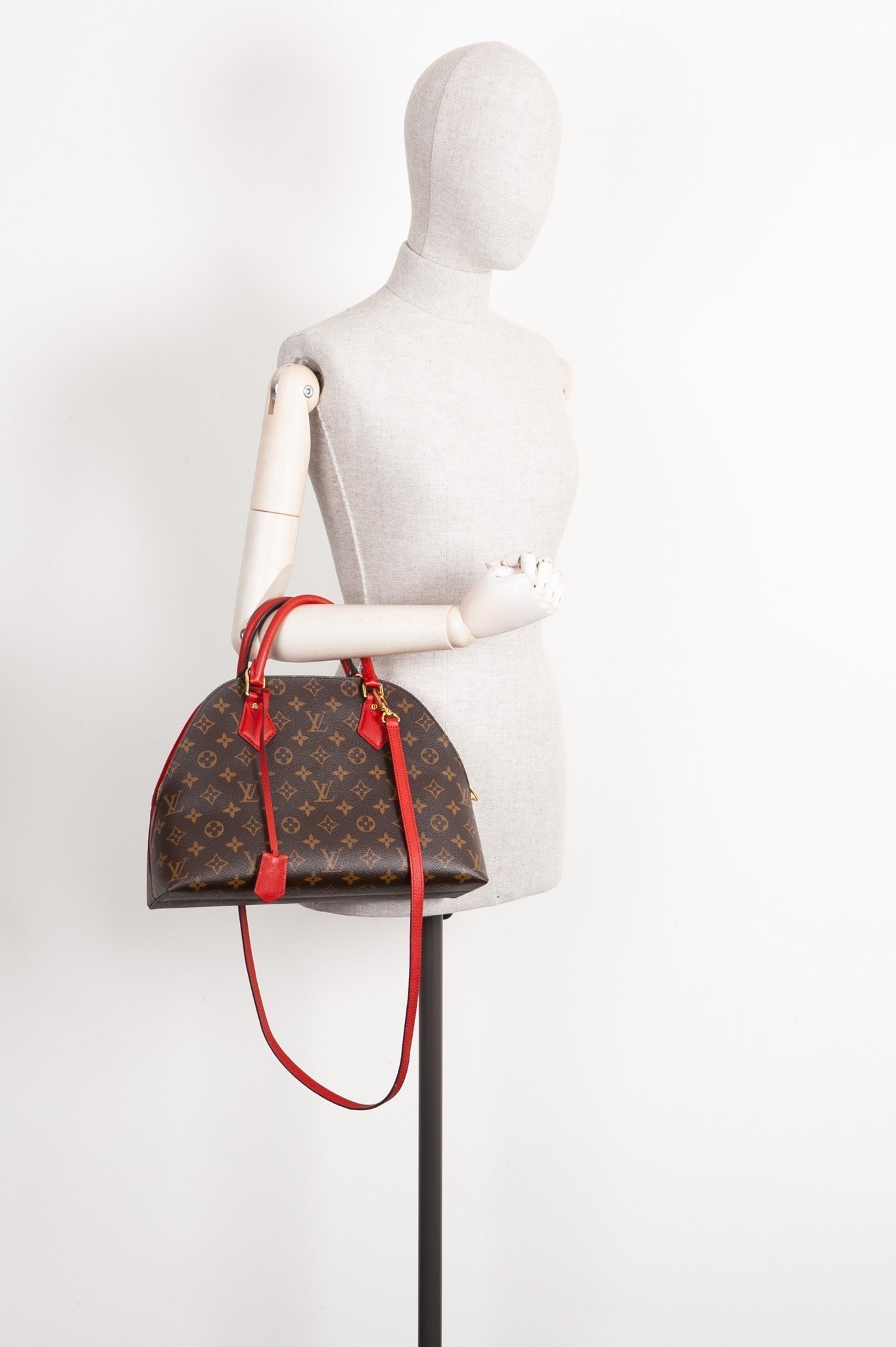 Louis Vuitton Alma B'N'B Mng Cerise Bag