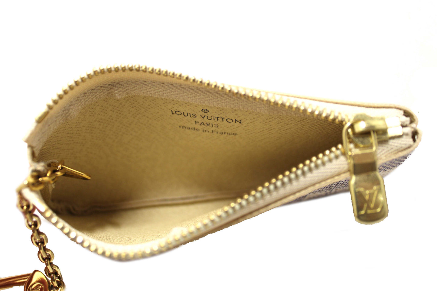 Louis Vuitton Damier Azur Canvas Key Pouch