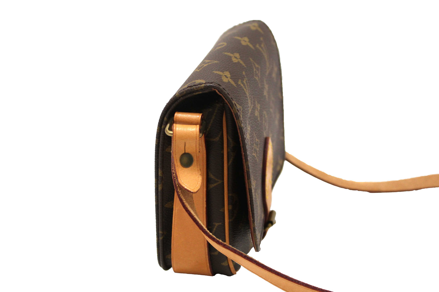 Louis Vuitton Classic Monogram Cartouchiere PM Messenger Bag