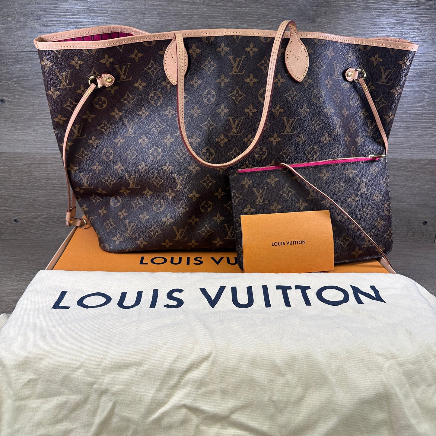 Louis Vuitton Neverfull GM Monogram - Peony Tote