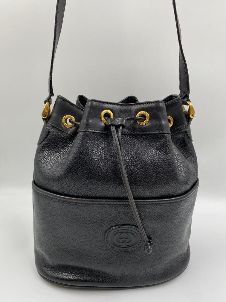 Gucci Black Leather Crossbody Style 5