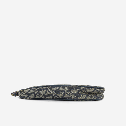 Dior Lou Monogram Leather Canvas Shoulder Bag