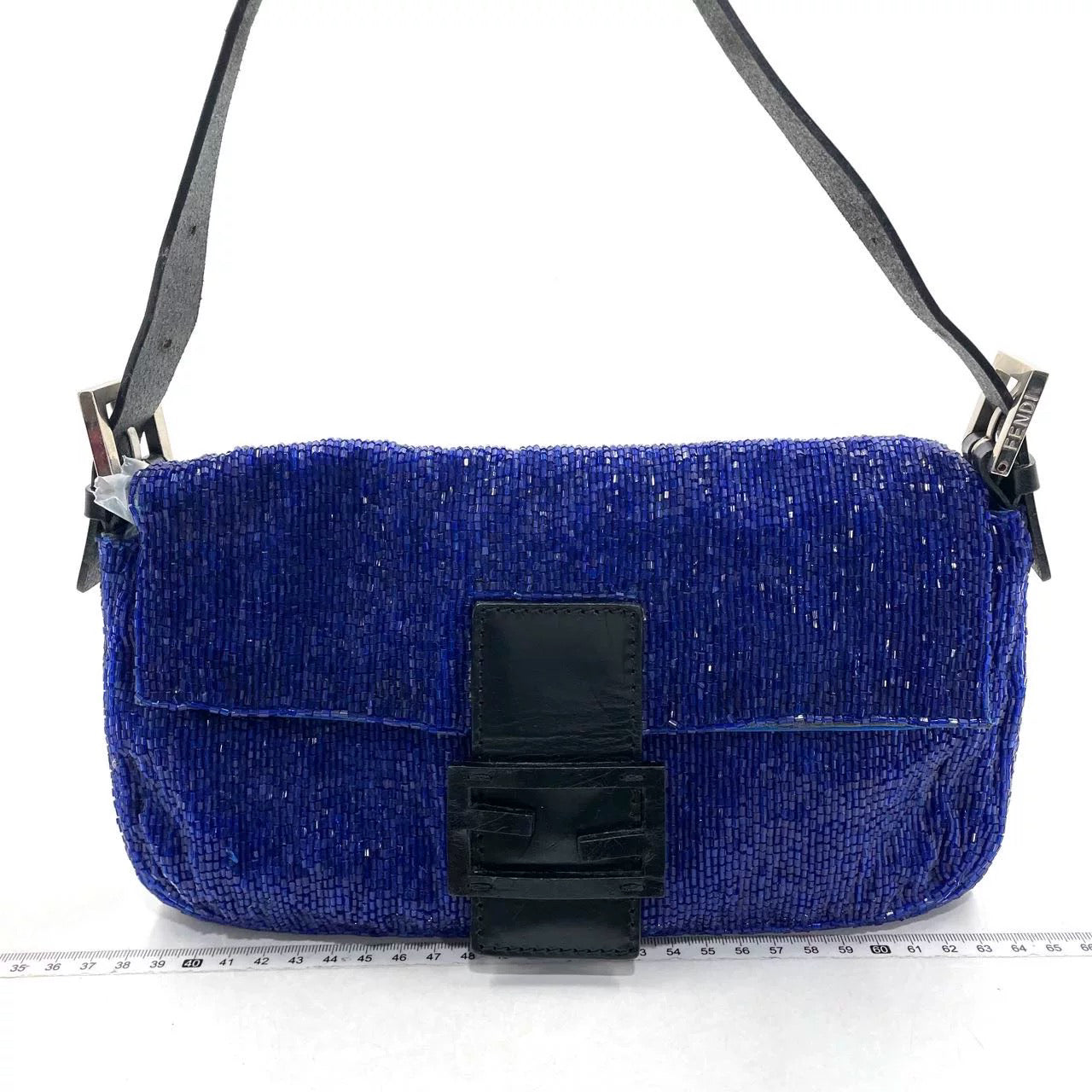 FENDI Baguette Royal Blue beads