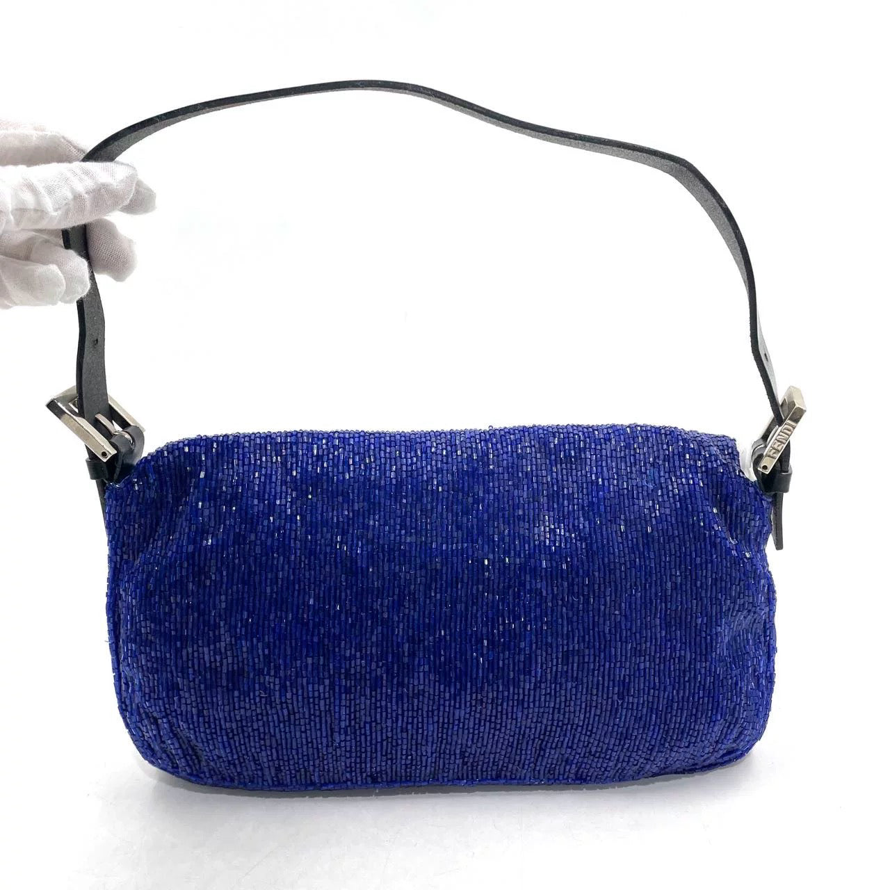 FENDI Baguette Royal Blue beads