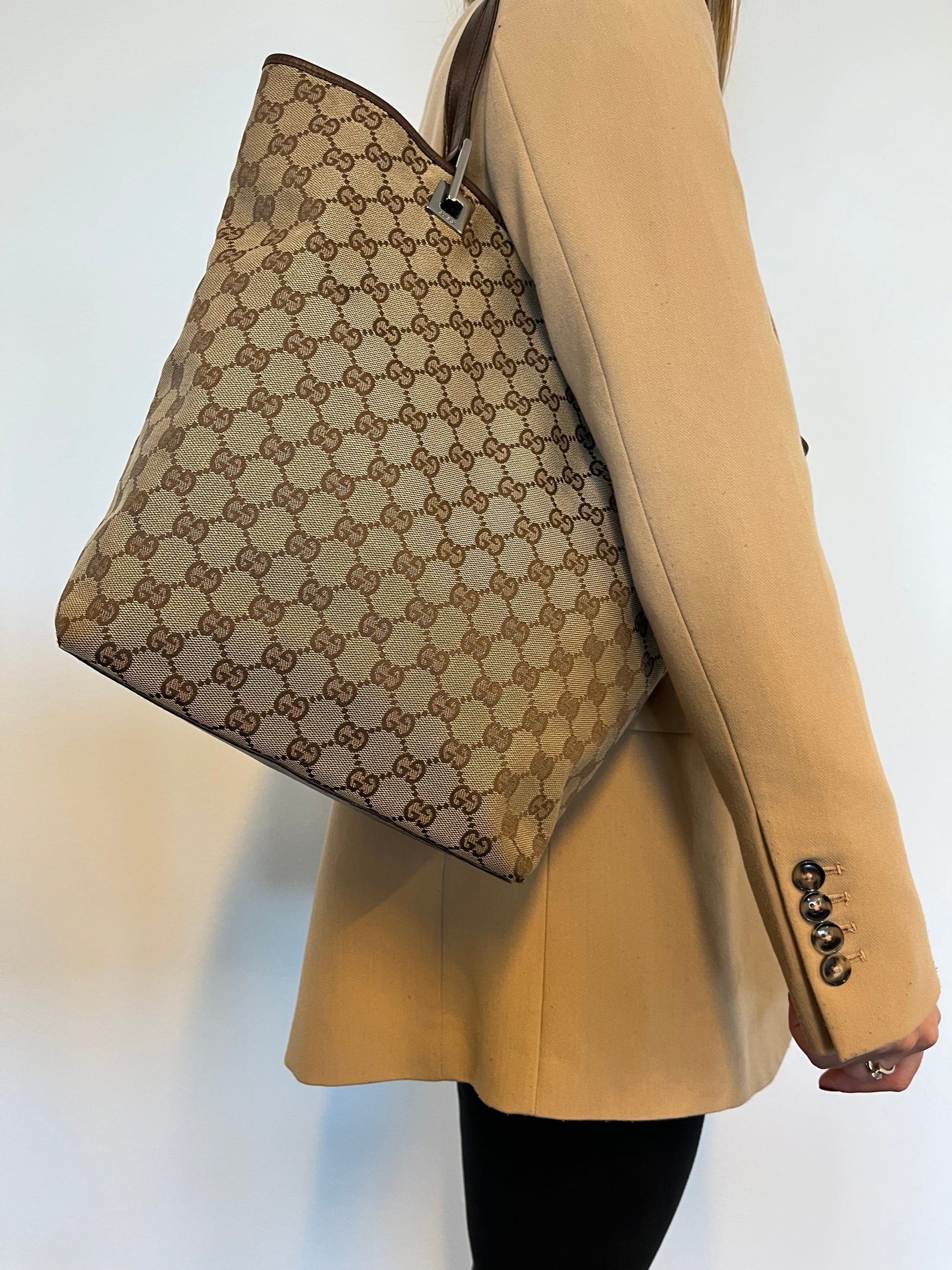 Gucci Leather Tote