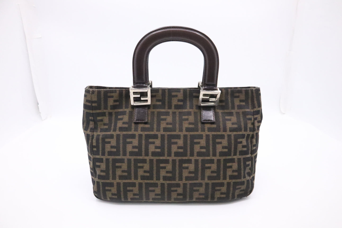 Fendi Handbag in Zucca Canvas