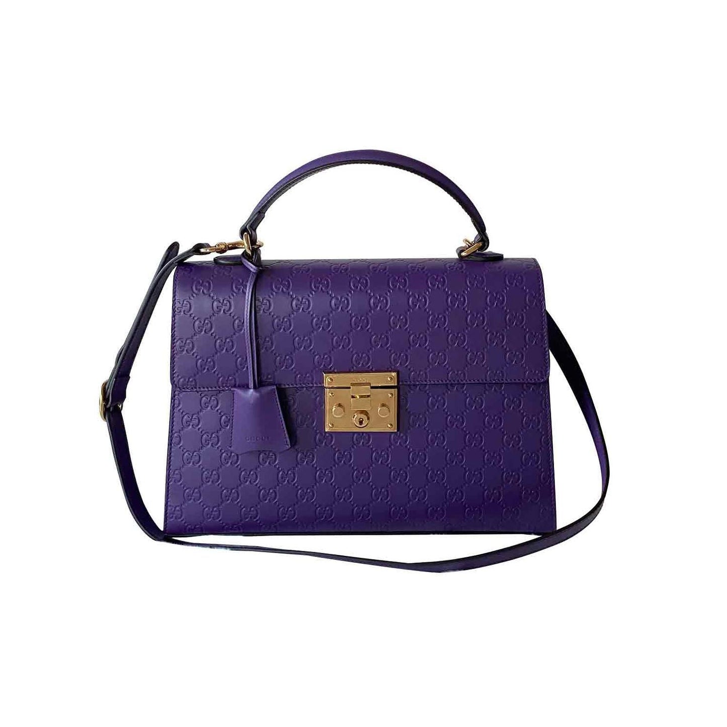 Gucci Padlock Leather Shoulder Bag Style 2