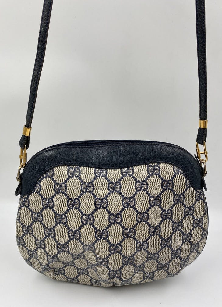 Gucci Leather Canvas Crossbody Style 5