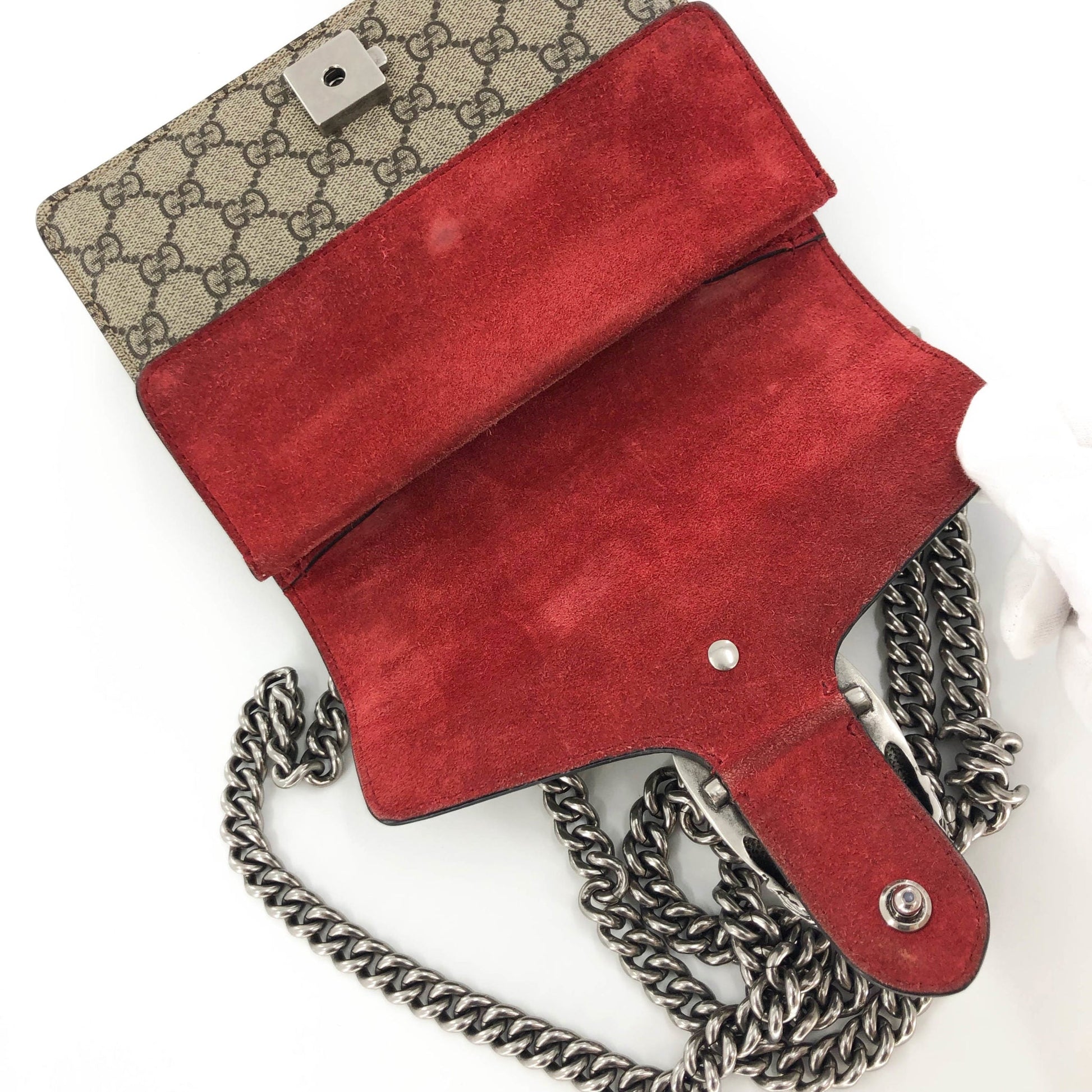 Gucci Leather Mini Shoulder Bag