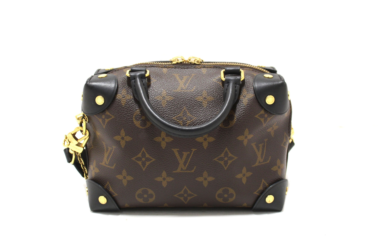 Louis Vuitton Classic Monogram Petite Malle Supple Crossbody Bag