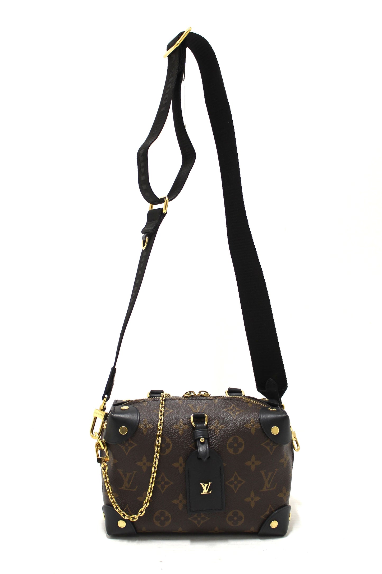 Louis Vuitton Classic Monogram Petite Malle Supple Crossbody Bag