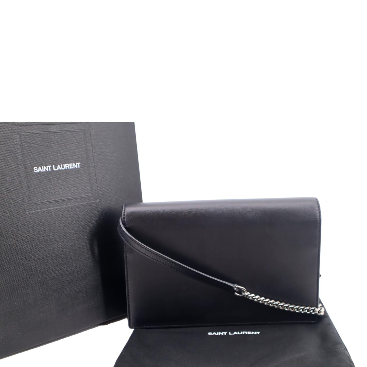 YVES SAINT LAURENT Kate Tassel Leather Crossbody Bag Black