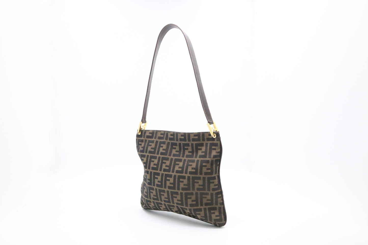 Fendi Shoulder Bag in Zucca Canvas