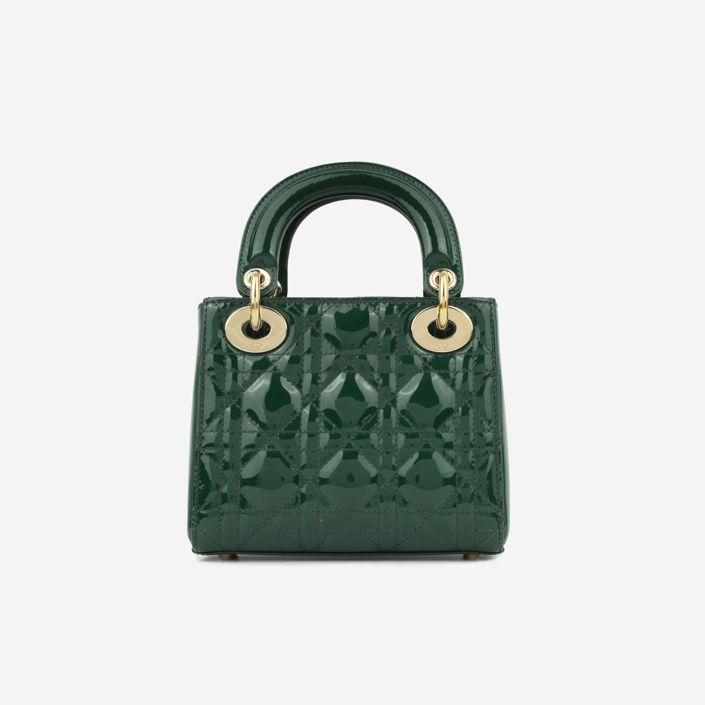 Christian Dior Mini Lady Dior - Hunter Green
