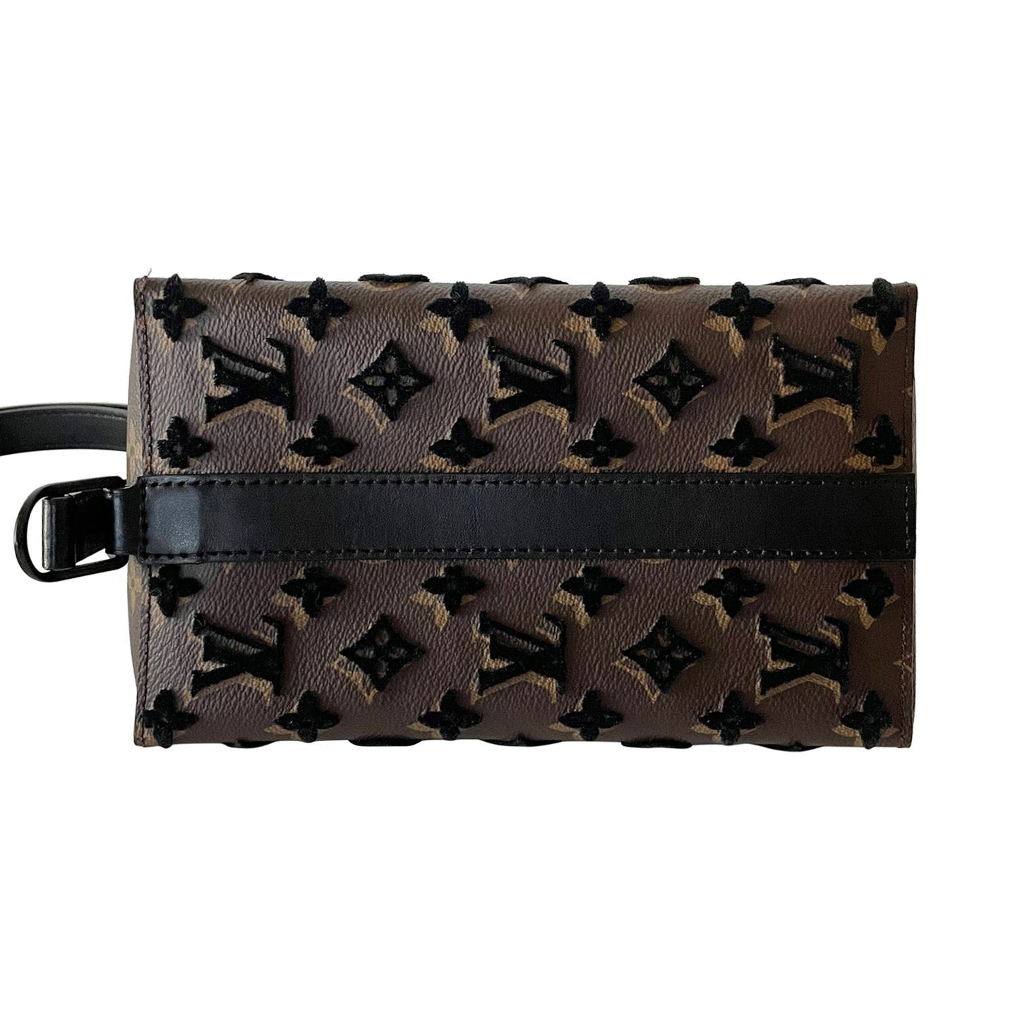Louis Vuitton Monogram Tuffetage Triangle Messenger Handbag