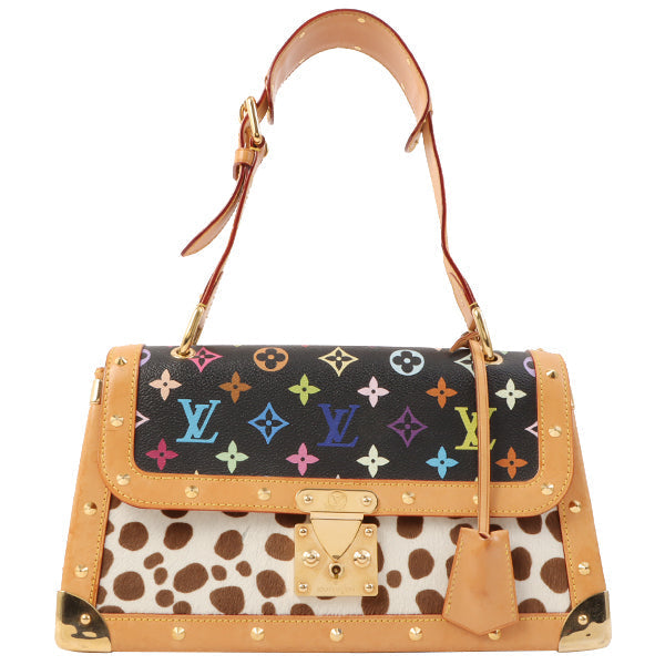 Louis Vuitton 2003 Made Sac Dalmatian White/ Black/ Multi Handbag