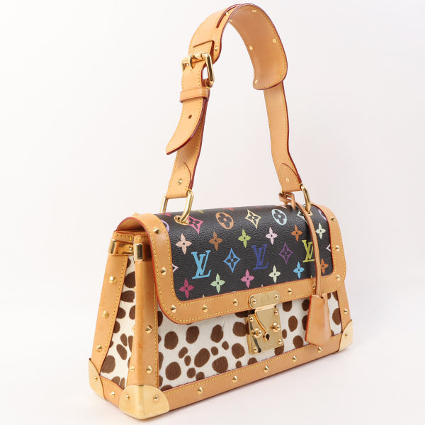 Louis Vuitton 2003 Made Sac Dalmatian White/ Black/ Multi Handbag