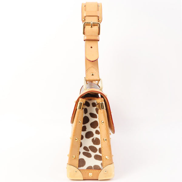 Louis Vuitton 2003 Made Sac Dalmatian White/ Black/ Multi Handbag
