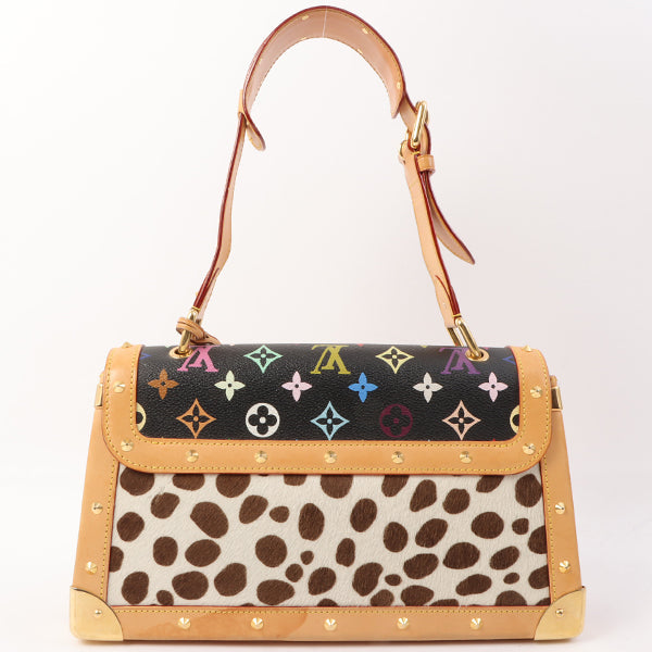 Louis Vuitton 2003 Made Sac Dalmatian White/ Black/ Multi Handbag