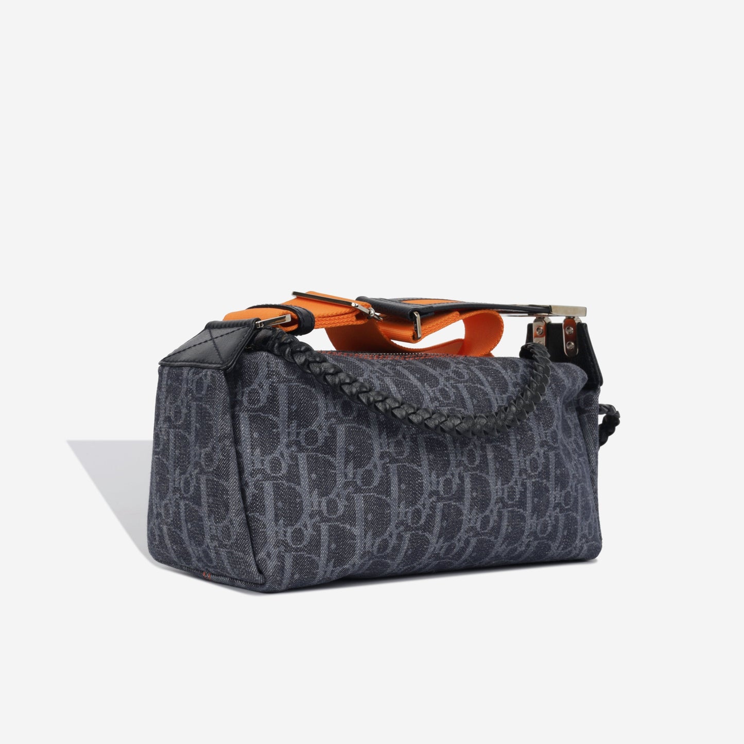 Christian Dior Denim Flight Bag -