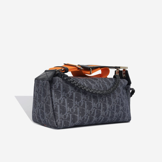 Christian Dior Denim Flight Bag -
