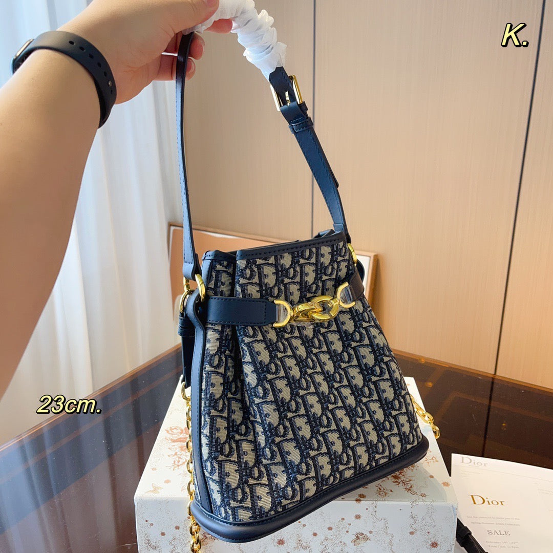 Dior Twist Chain Leather Crossbody