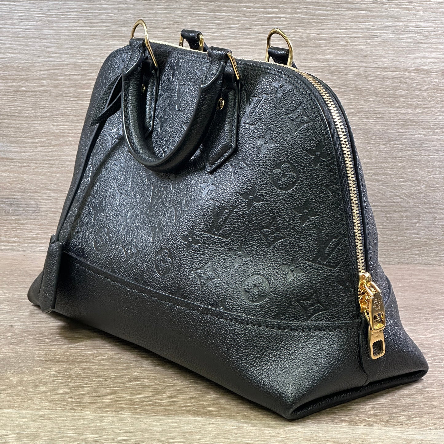 Louis Vuitton Monogram Empreinte Neo Alma PM - Black Handbag