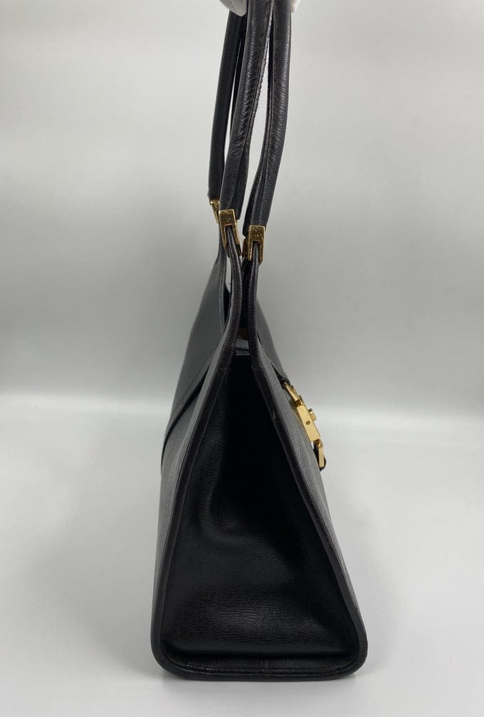 Gucci Jackie Leather Nylon Shoulder Bag Style 4