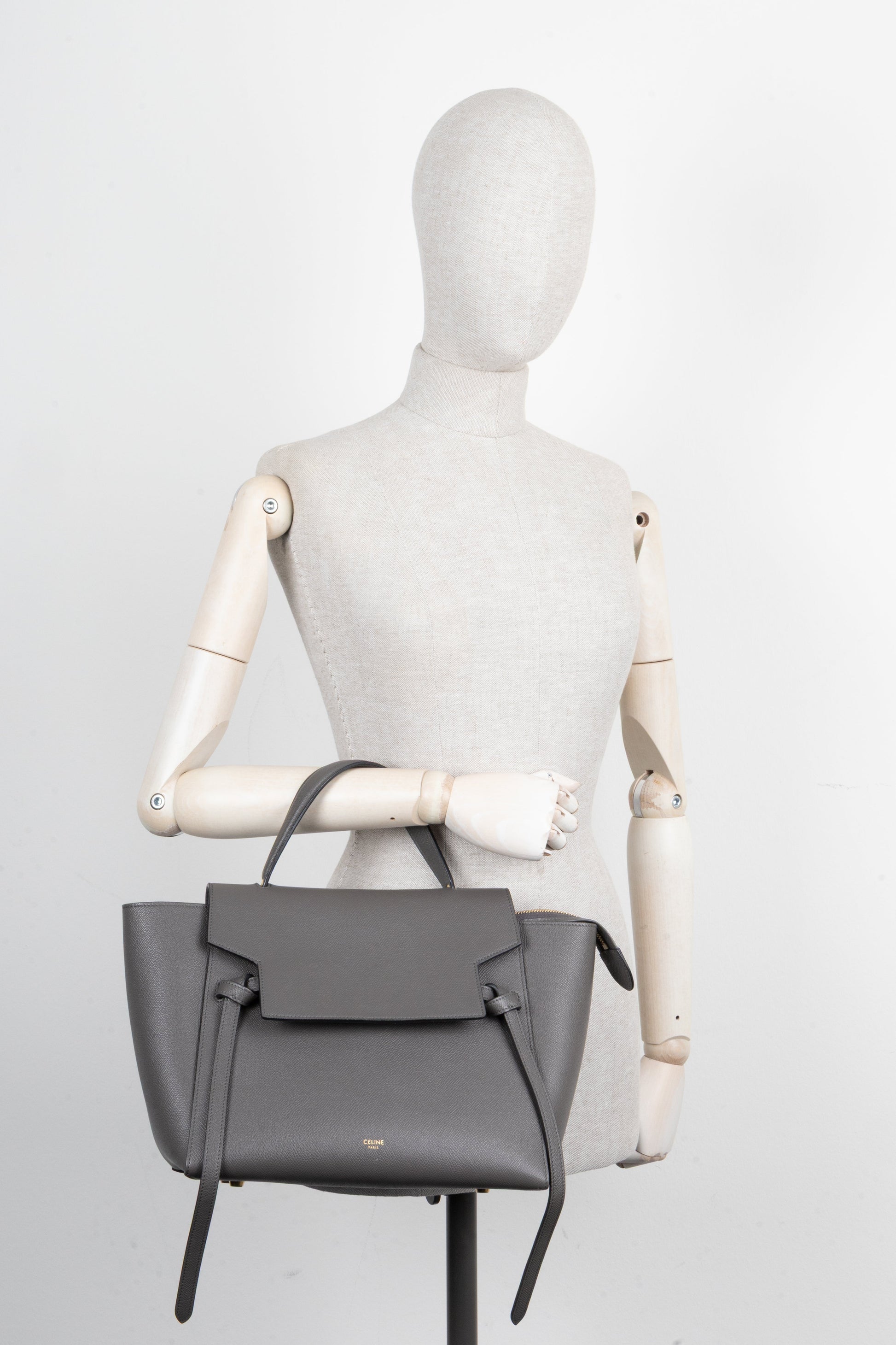 CELINE Mini Belt Bag Grey