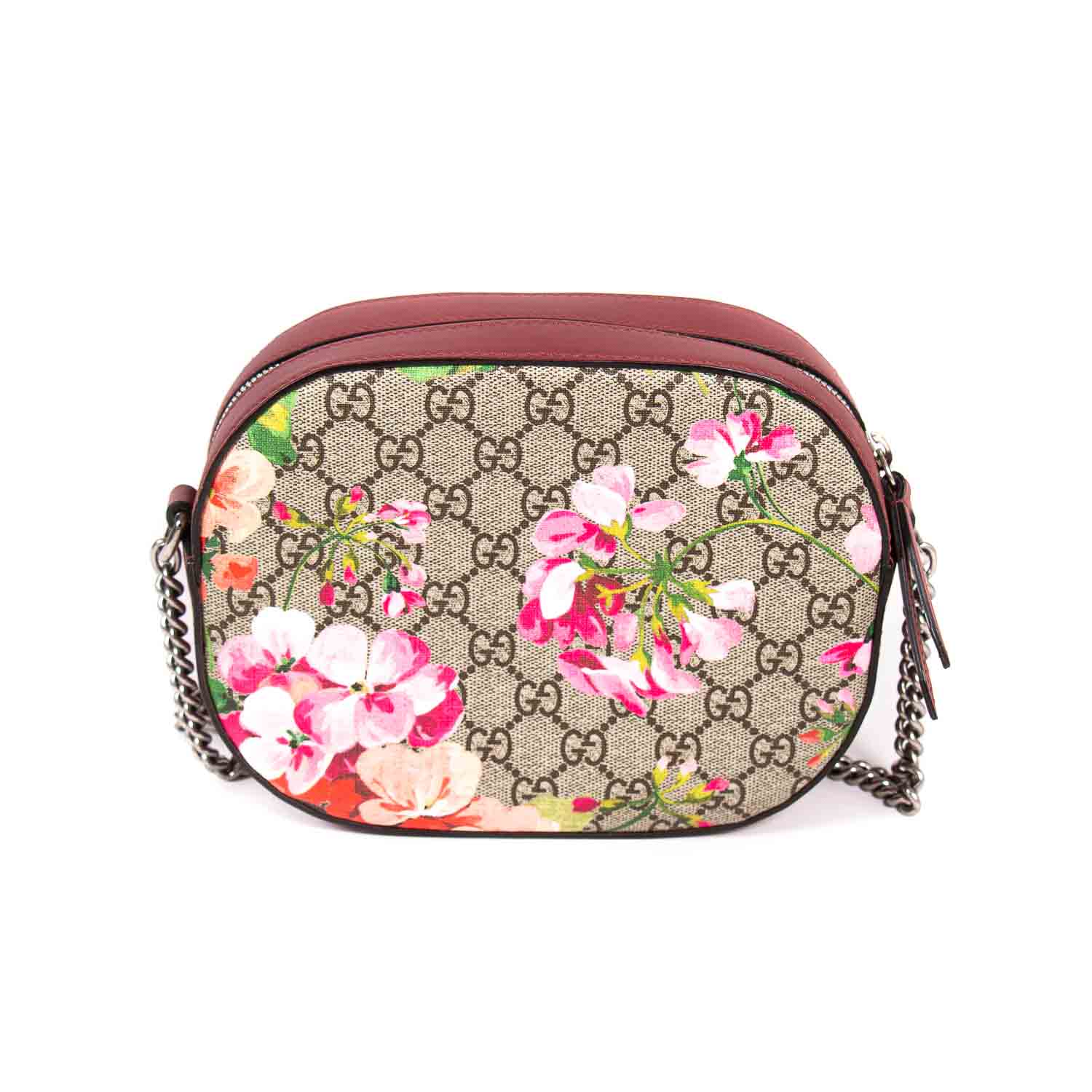 Gucci Leather Chain Crossbody Style 4