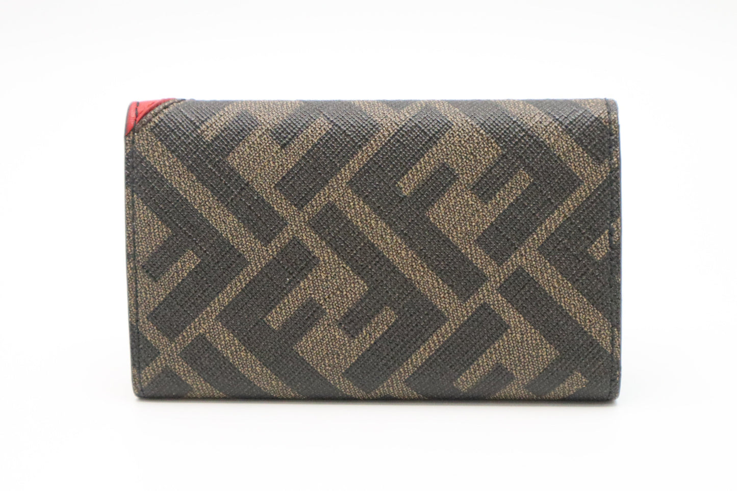 Fendi 6 Ring Key Case in Zucca Canvas