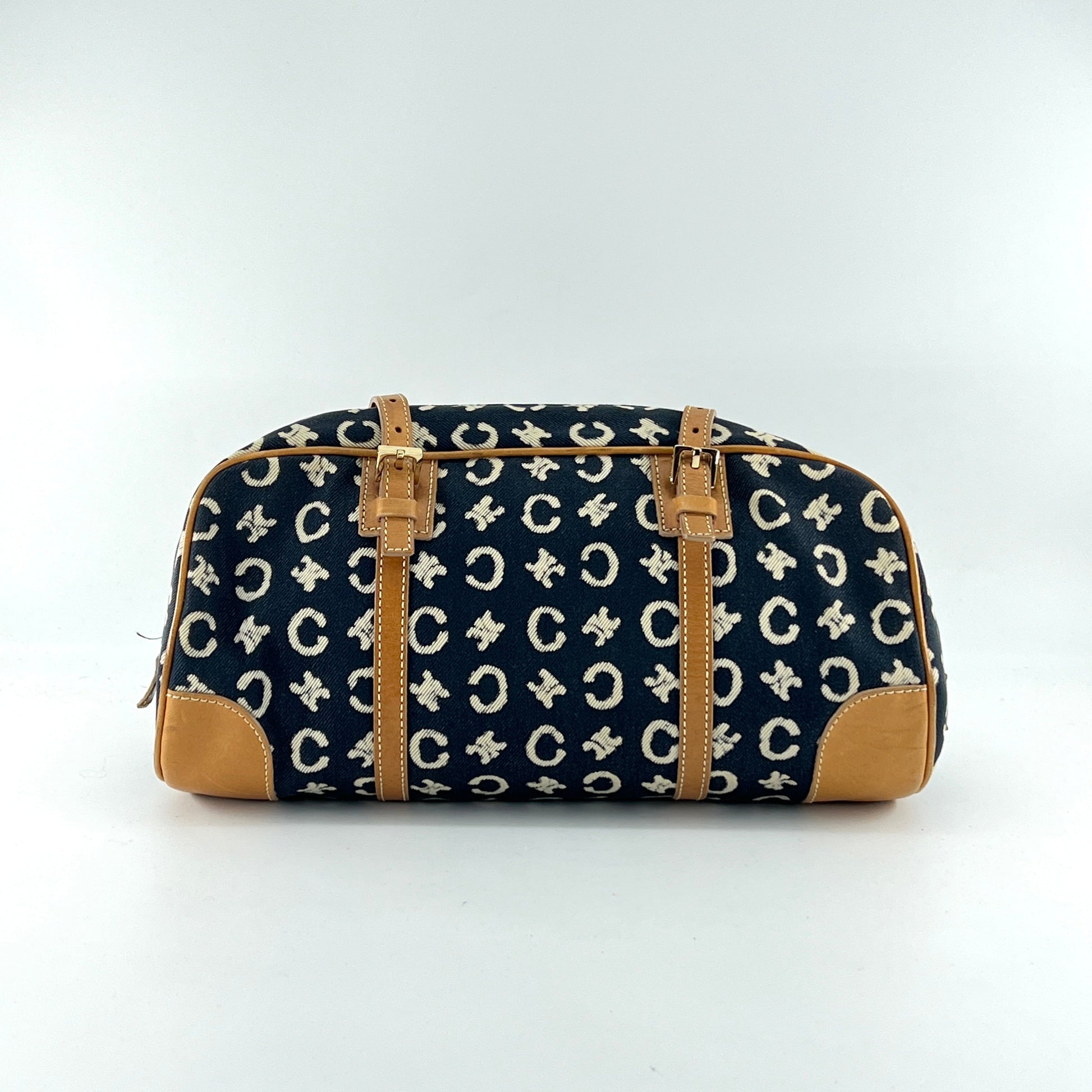 Celine Canvas Shoulder Bag