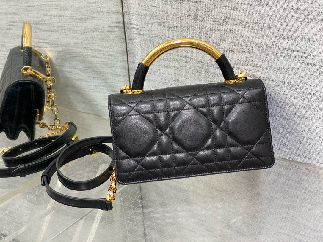 Dior Chain Leather Crossbody