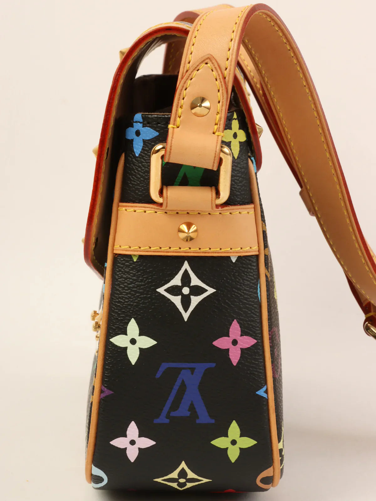 LOUIS VUITTON Monogram Multicolor Sologne Noir